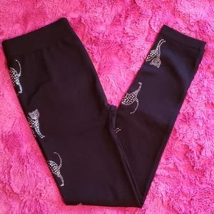 Fleece-lined leggings